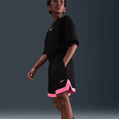 Shorts de básquetbol Dri-FIT para niños talla grande A'ja Wilson