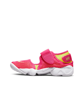 nike pink rift trainers junior