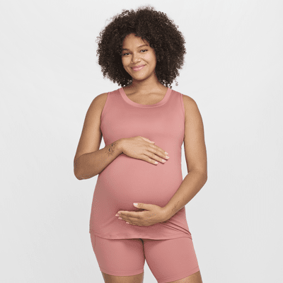 Nike (M) One Camiseta de tirantes de ajuste entallado Dri-FIT (Maternity) - Mujer