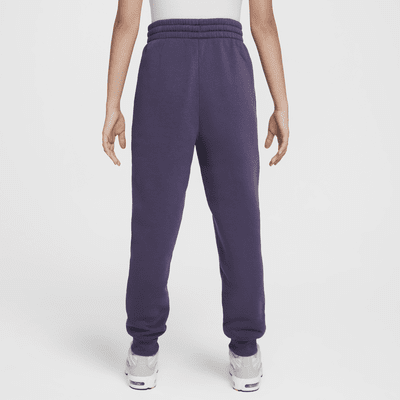 Pantalon taille haute ajusté Nike Sportswear Club Fleece pour ado (fille)