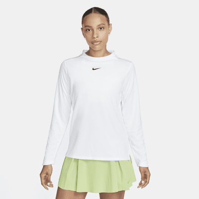 Camiseta de golf de cuello alto para mujer Nike Dri-FIT UV Advantage