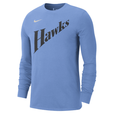 Atlanta Hawks Essential City Edition Men's Nike NBA Long-Sleeve T-Shirt