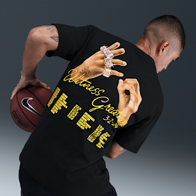 レブロン "Uncharted"⁠メンズ マックス90 バスケットボール Tシャツ