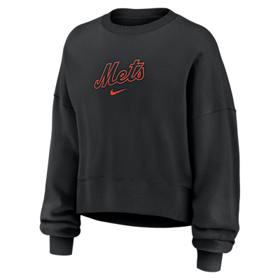 New York Mets Women's Nike MLB Pullover Crew