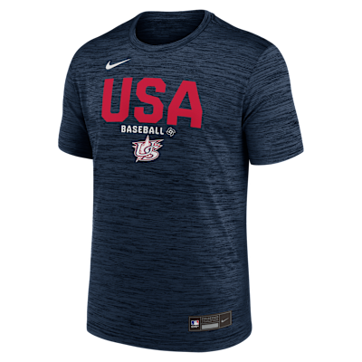 USA Baseball 2026 World Baseball Classic Velocity Men's Nike Dri-FIT T-Shirt
