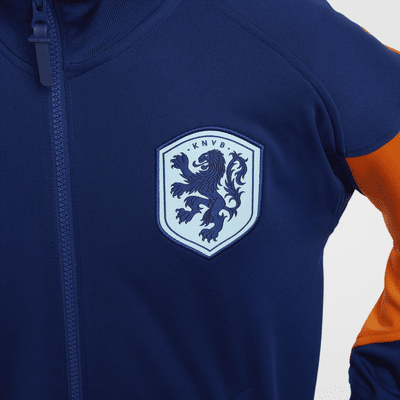 Netherlands Academy Pro Older Kids' Knit Football Jacket