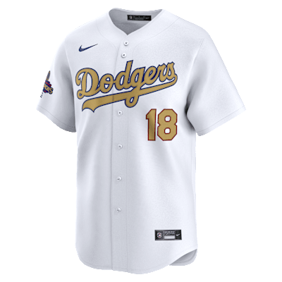 Yoshinobu Yamamoto Los Angeles Dodgers 2025 World Series Champions Gold