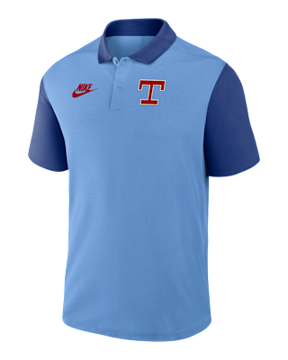 Мужские  Texas Rangers Cooperstown Victory Nike Dri-FIT MLB Polo