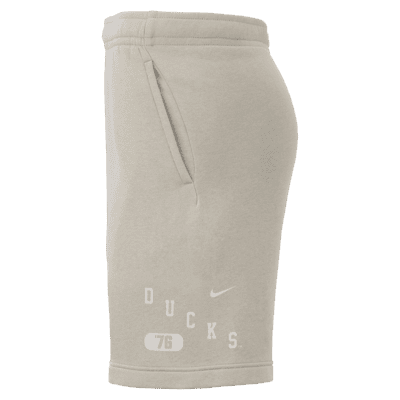 Oregon Men's Nike College Fleece Shorts