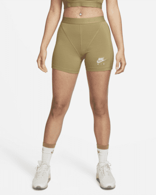 nike women's ribbed shorts