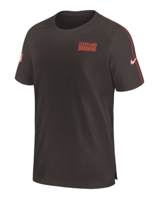 Мужские  Cleveland Browns Sideline Coach Nike Dri-FIT NFL Top