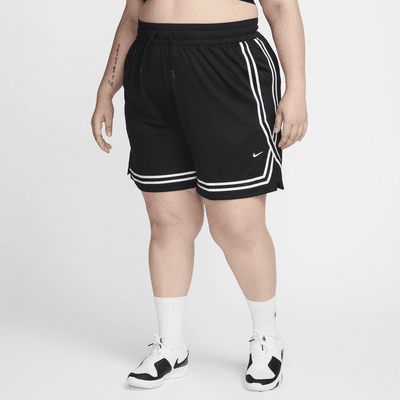 Shorts de básquetbol Dri-FIT de 18 cm para mujer (talla grande) Nike Crossover