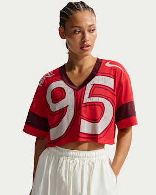 Женские джерси Nike Sportswear Oversized Cropped Jersey