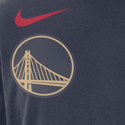 Golden State Warriors Courtside City Edition Men's Nike NBA Max90 Long-Sleeve T-Shirt