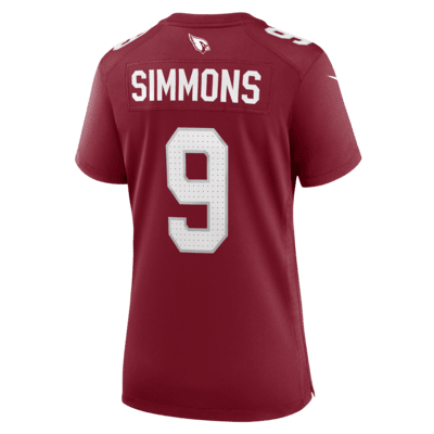 Isaiah Simmons Arizona Cardinals Women's Nike NFL Game Football Jersey ...