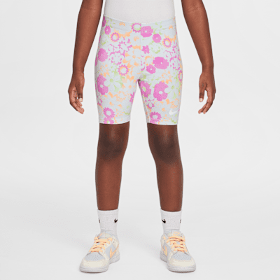 Ensemble deux pièces avec cycliste imprimé Nike Flow-Ral pour enfant