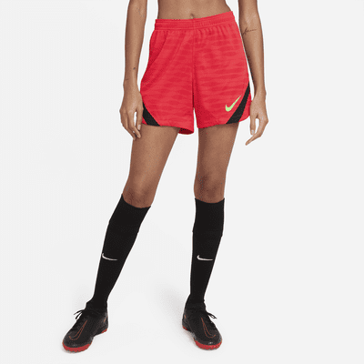 all red nike shorts women's