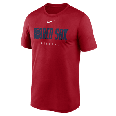 Playera Nike Dri-FIT de la MLB para hombre Boston Red Sox Knockout Legend