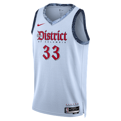 Kyle Kuzma Washington Wizards 2024/25 City Edition Men's Nike Dri-FIT NBA Swingman Jersey