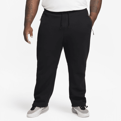 Pants de entrenamiento con dobladillo abierto para hombre Nike Sportswear Tech Fleece