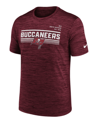 Men's Nike Red Tampa Bay Buccaneers Velocity Long Sleeve T-Shirt Size: Small