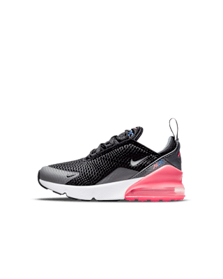 Nike Air Max sneaker Zwart/Smoke Grey/Sunset Pulse/Metallic Silver