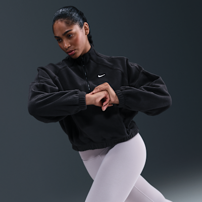 Top con media cremallera Nike One Therma-FIT - Mujer