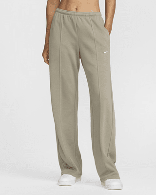 Женские  Nike Sportswear Chill Terry Mid-Rise French Terry Open-Hem Sweatpants