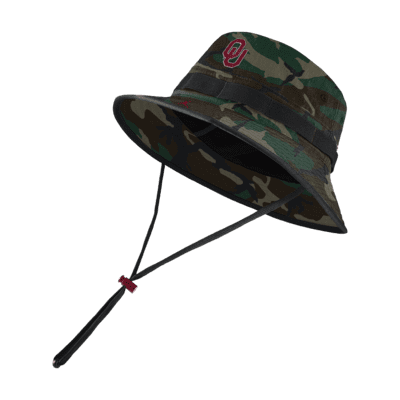 nike sideline camo bucket hat