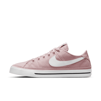 pink nike canvas shoes