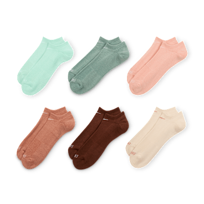 Nike Everyday Plus Cushioned Training No-Show Socks (6 Pairs)