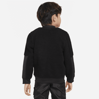 Nike Sherpa Bomber Little Kids Jacket