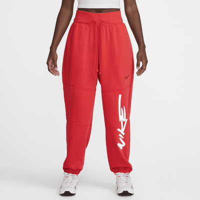 Pantalon oversize taille mi-haute en molleton Nike Sportswear Breaking pour femme