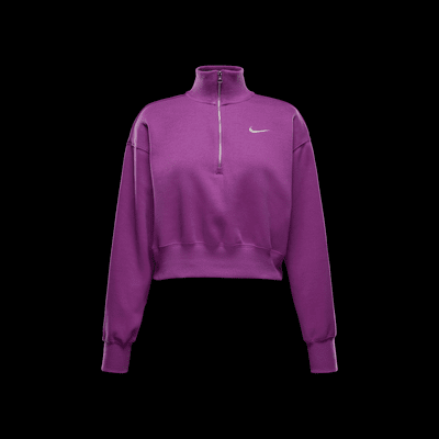 Nike Sportswear Phoenix Fleece Women's 1/2-Zip Cropped Sweatshirt