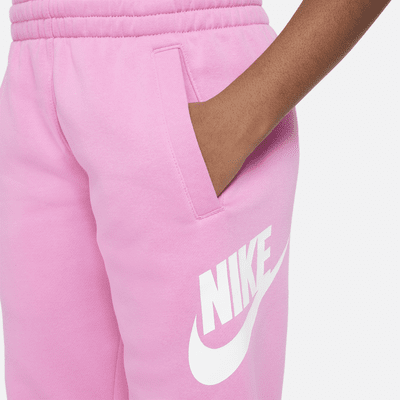 Joggers para niños talla grande Nike Club Fleece