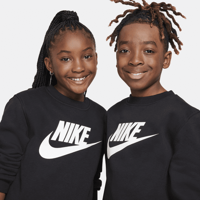 Sudadera para niños talla grande Nike Sportswear Club Fleece