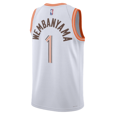 Ανδρική φανέλα Nike Dri-FIT NBA Swingman Victor Wembanyama Σαν Αντόνιο Σπερς City Edition 2023/24