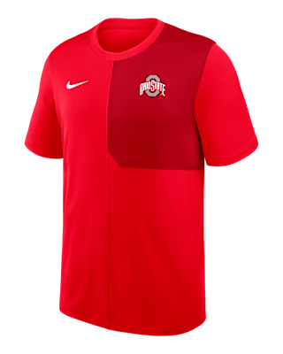 Мужские  Ohio State Sideline Coach Nike Dri-FIT College Top