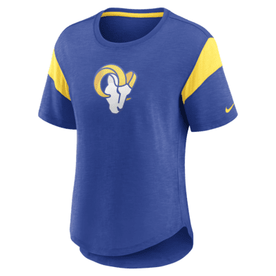 Playera para mujer Nike Fashion Prime Logo (NFL Los Angeles Rams). Nike.com