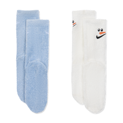 나이키 리틀키즈 스노우맨 퍼지 크루 삭스(2켤레)