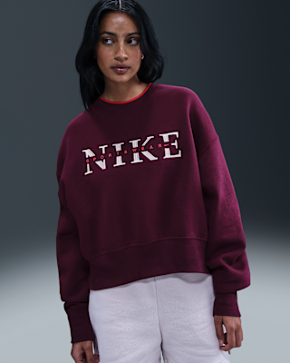 Женский свитшот Nike Sportswear Phoenix Fleece Oversized Crew-Neck