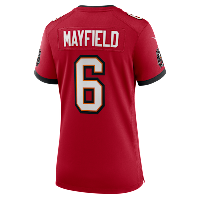 Baker Mayfield Tampa Bay Buccaneers 50th Anniversary Women’s Nike NFL Game Jersey