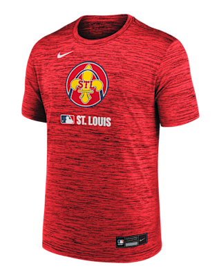 Мужская футболка St. Louis Cardinals Authentic Collection City Connect Velocity Nike Dri-FIT MLB