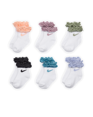 Детские носки Nike Baby (12-24M)/Toddler Ruffled Socks (6 Pairs)