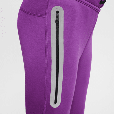 Joggers reflejantes para niños talla grande Nike Sportswear Tech Fleece