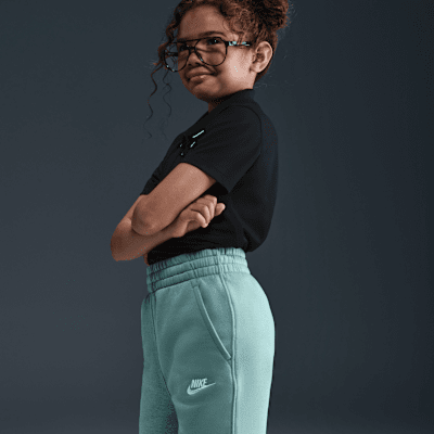 Pantalon taille haute ajusté Nike Sportswear Club Fleece pour ado (fille)