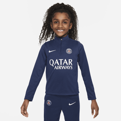 Fotbollsträningströja Paris Saint-Germain Academy Pro Nike för barn