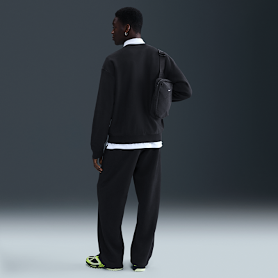 Nike Solo Swoosh Fleece-Rundhalsshirt für Herren