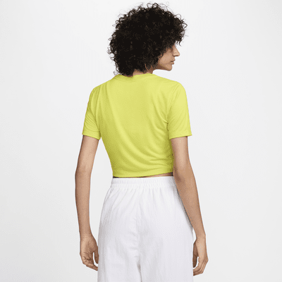 Playera slim cropped para mujer Nike Sportswear Essential