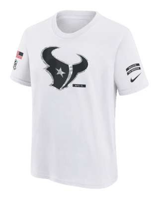 Подростковая футболка Houston Texans Salute to Service Primary Edge Legend Big Kids' Nike Dri-FIT NFL